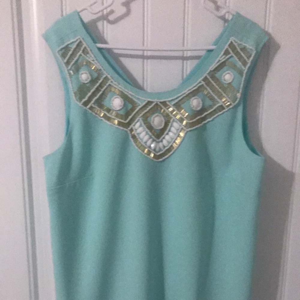 Teal Lilly Pulitzer Sabrina shift